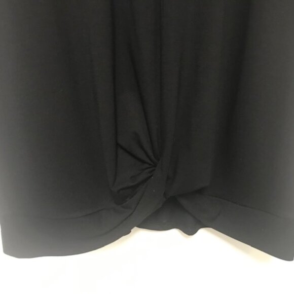 NWT Sonoma Maternity Womens V-Neck Black Pullover. Twisted Knot. Size XXL - Picture 1 of 4